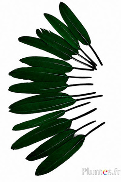 Gans - 10-15 cm - tannengrün